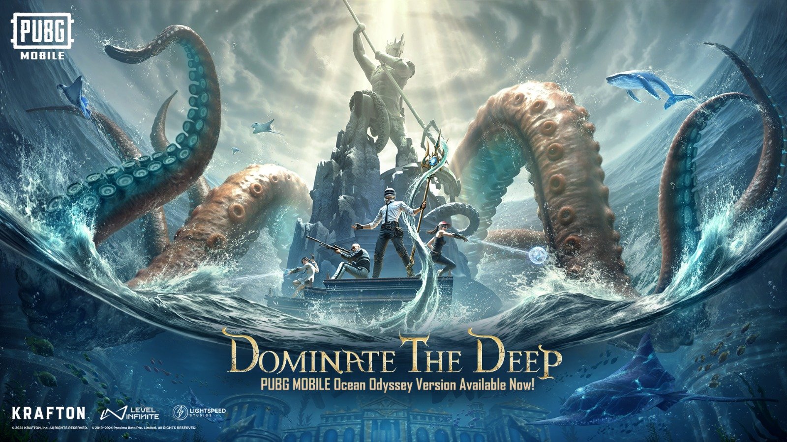 استكشفوا أعماق المحيط في تحديث ببجي موبايل الإصدار 3.3