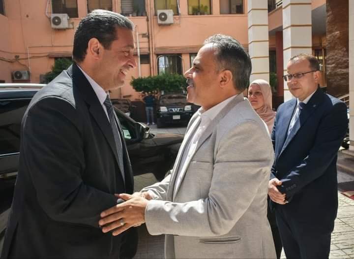 محافظ الشرقية يستقبل محافظا الدقهلية ودمياط للمشاركة في فعاليات مهرجان الشرقية للخيول العربية في دورته الـ 28 بقرية الفروسية بمدينة بلبيس