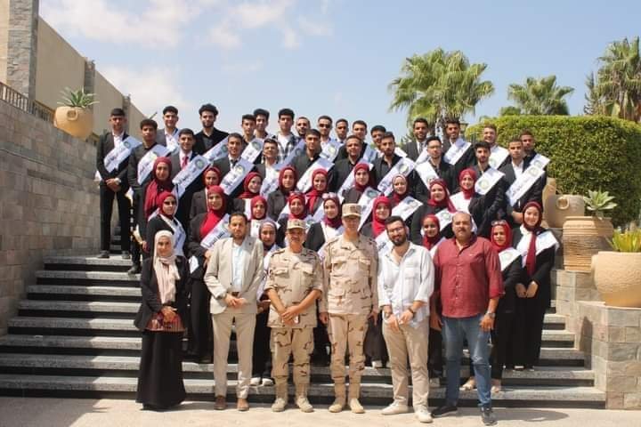 ” الشباب والرياضة ” تجري زيارة ميدانية إلى قاعدة محمد نجيب العسكرية لشباب جامعة المنوفية الأهلية
