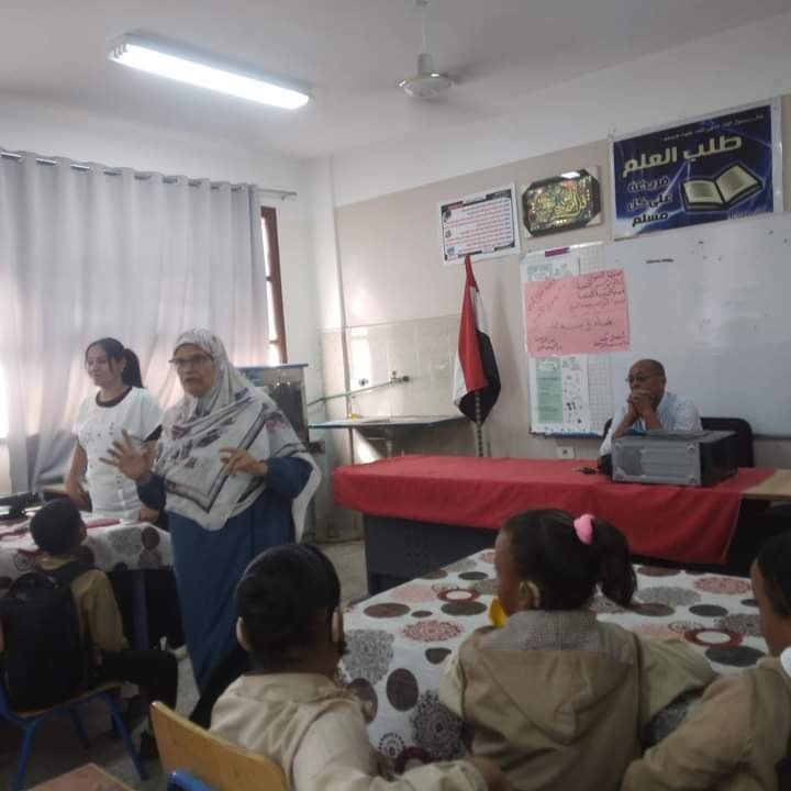 أسوان :محاضره عن التفكير الايجابي بمدرسه الامل للصم وضعاف السمع بكوم امبو 