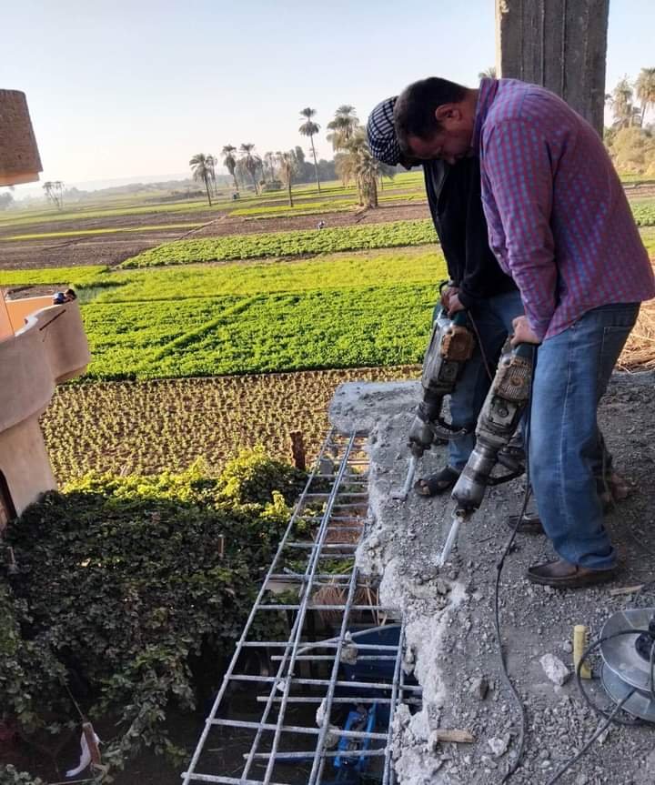 ..” محافظ سوهاج” : إزالة 96 حالة تعدي على أملاك الدولة والأراضي الزراعية