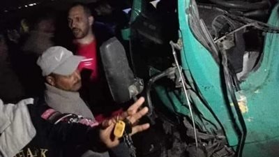 حادث طريق المطرية بورسعيد