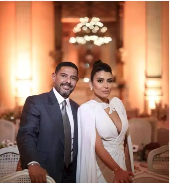 هاني فرحات يحتفل بعقد قرانه على دنيا جمعة