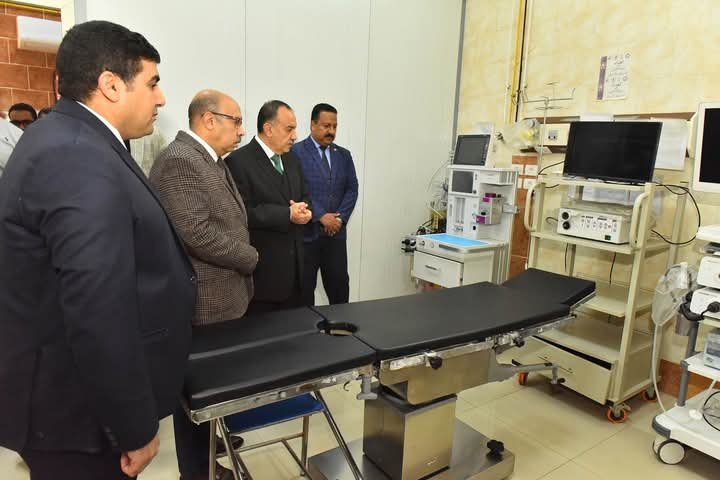 محافظ أسيوط يفتتح وحدة الأشعة المقطعية ويتفقد وحدة مناظير للجهاز الهضمي بمستشفى الحميات بتكلفة 22 مليون جنيه