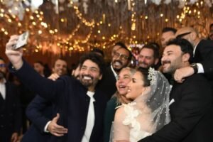 حفل زفاف مي فاروق ومحمد العمروسي، مصر الساعة