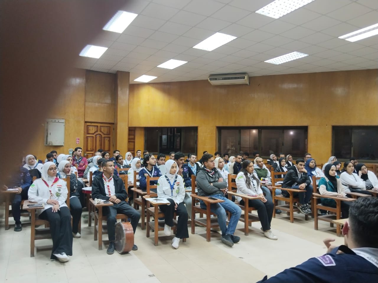 تحت شعار “معا نحو مواطن عالمي” انطلاق المعسكر التدريبي السابع لجوالي جامعة عين شمس