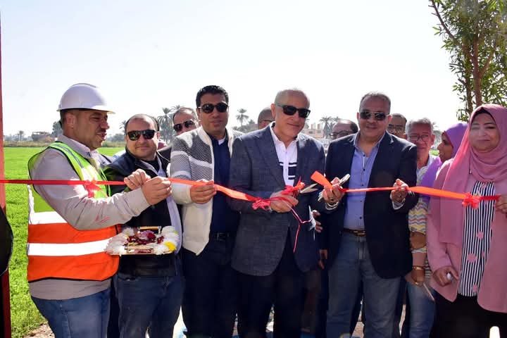 محافظ الأقصر يفتتح محطة صرف صحي نجع البنى الجديد ضمن مشروع استكمال الصرف الصحى لأحياء مدينة الأقصر