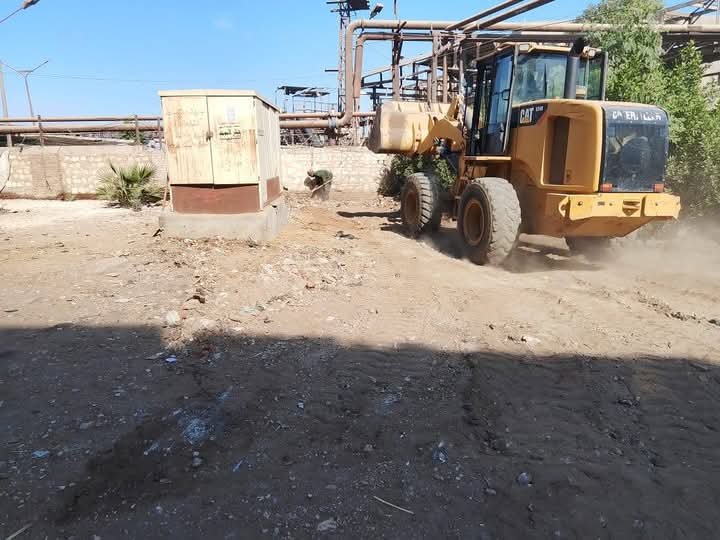 محافظ الأقصر تمهيد قطعة أرض أملاك دولة لاستغلالها لصالح أهالى مركز أرمنت