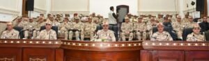 القائد العام للقوات المسلحة وزير الدفاع والإنتاج الحربى يشهد تنفيذ المرحلة الرئيسية لمشروع مراكز القيادة التعبوى للجيش الثالث الميدانى،مصر الساعة