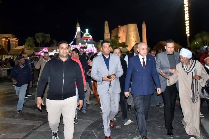 محافظ الأقصر يشهد الاحتفال بذكري مولد سيدي أبو الحجاج الاقصري