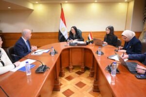 وزيرة التضامن الاجتماعي تلتقي رئيس مكتب منظمة الهجرة الدولية في مصر لبحث تعزيز سبل التعاون،مصر الساعة
