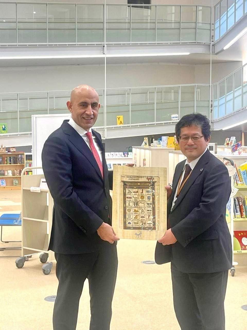 وزير التربية والتعليم المصري يقوم بزيارة مجموعة من المؤسسات التعليمية في إطار زيارته لليابان