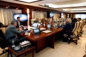 الفريق أسامة ربيع يبحث سبل التعاون مع مبعوث الرئيس الفرنسي لشئون الممر الاقتصادي الهندي للشرق الأوسط أوروبا IMEC،مصر الساعة