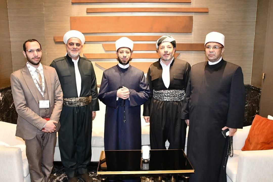 وزير الأوقاف يلتقي رئيس اتحاد علماء الدين الإسلامي في كوردستان على هامش مؤتمر “الحوار الإسلامي – الإسلامي” بالبحرين