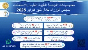 رئيس الوزراء يُتابع جهود اللجنة الطبية العليا والاستغاثات بمجلس الوزراء خلال فبراير 2025،مصر الساعة 