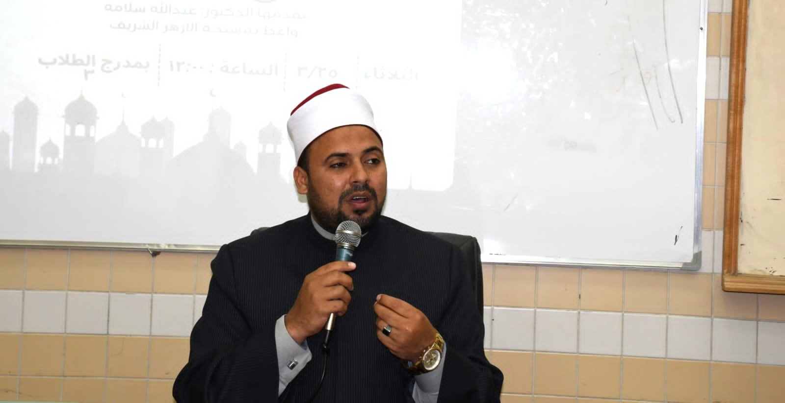 كلية طب الأسنان بجامعة عين شمس تنظم ندوة عن فضل العشرة الأواخر من رمضان