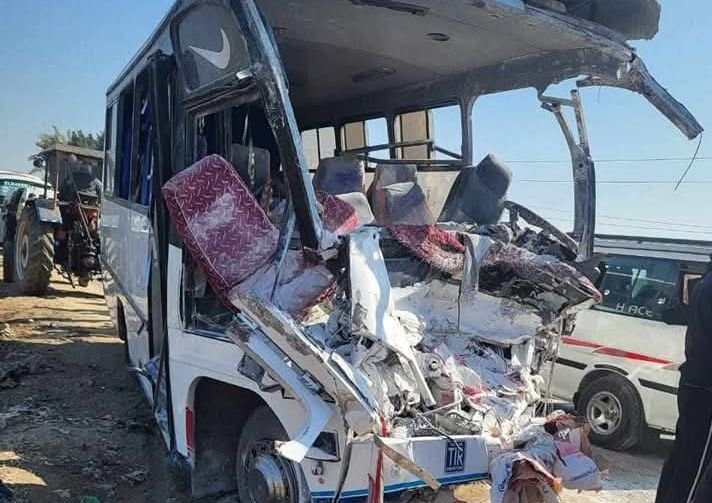 مصرع شخصين وإصابة 25 في حادث مروع بالمنوفية