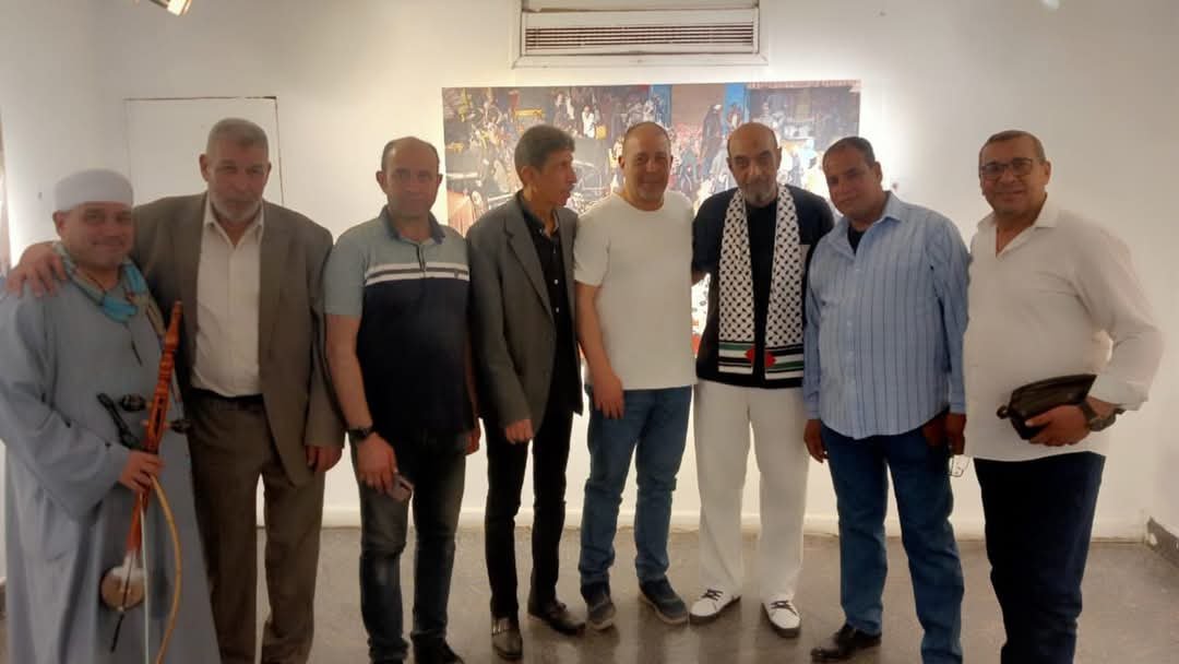 الفنان جمال مخيمر والقضايا الفلسفية في معرض حواديت مصرية