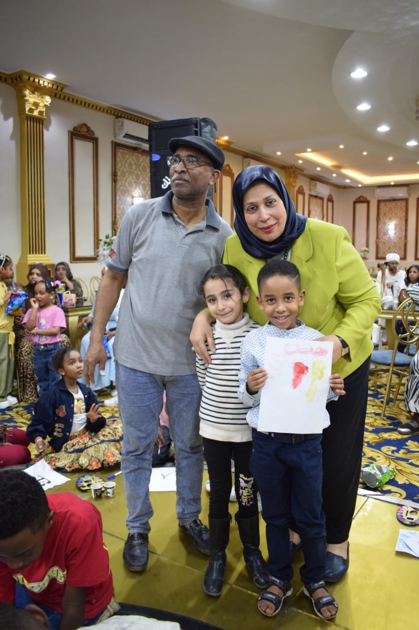 يوم معايدة للأطفال والأسر السودانية في مصر