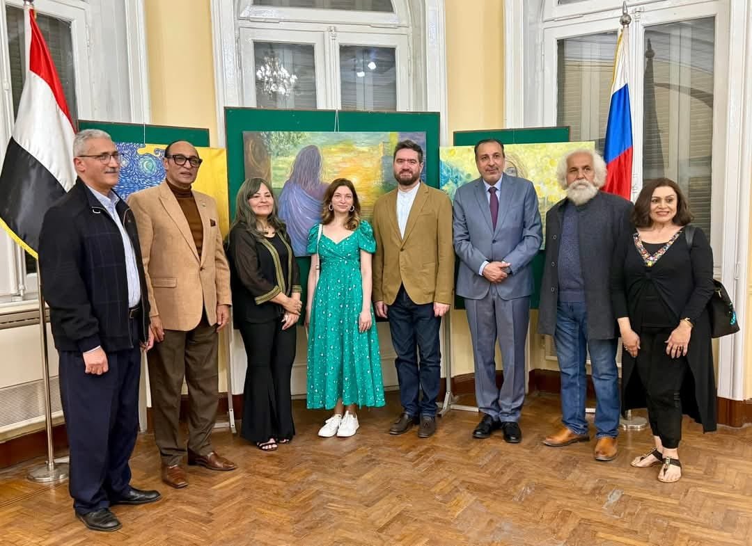 ختام فعاليات معرض فانتازيا للفنانة السكندرية أميمة عبد العزيز