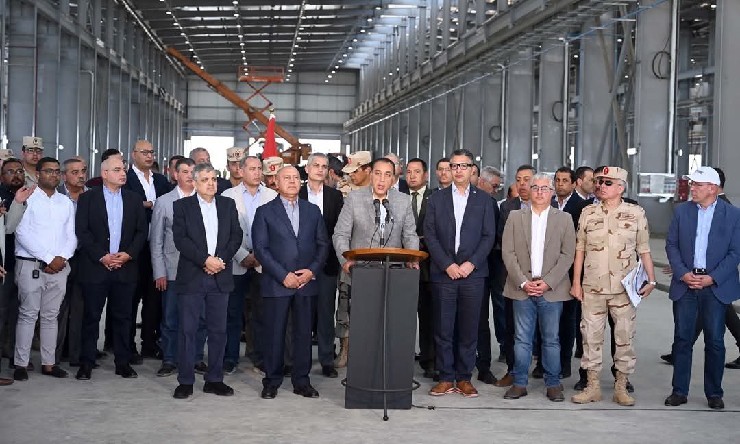 تصريحات تليفزيونية لرئيس الوزراء في ختام جولته بمنطقة شرق بورسعيد المتكاملة