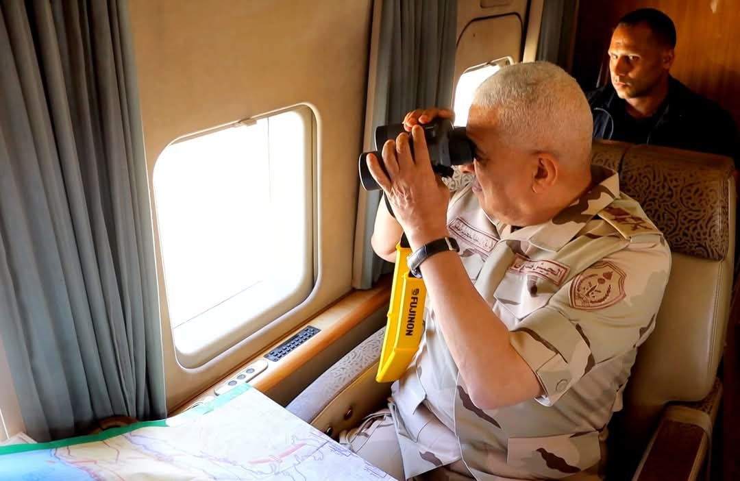 وزير الدفاع يشهد تنفيذ المرحلة الرئيسية لمشروع مراكز القيادة  للمنطقة الغربية العسكرية