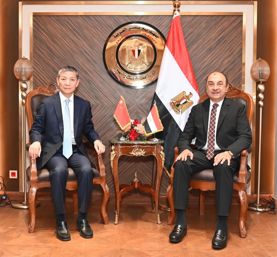 الشيمي:يبحث تعزيز التعاون الاقتصادي والتجاري وفرص الاستثمار والشراكة مع السفير الصيني بالقاهرة