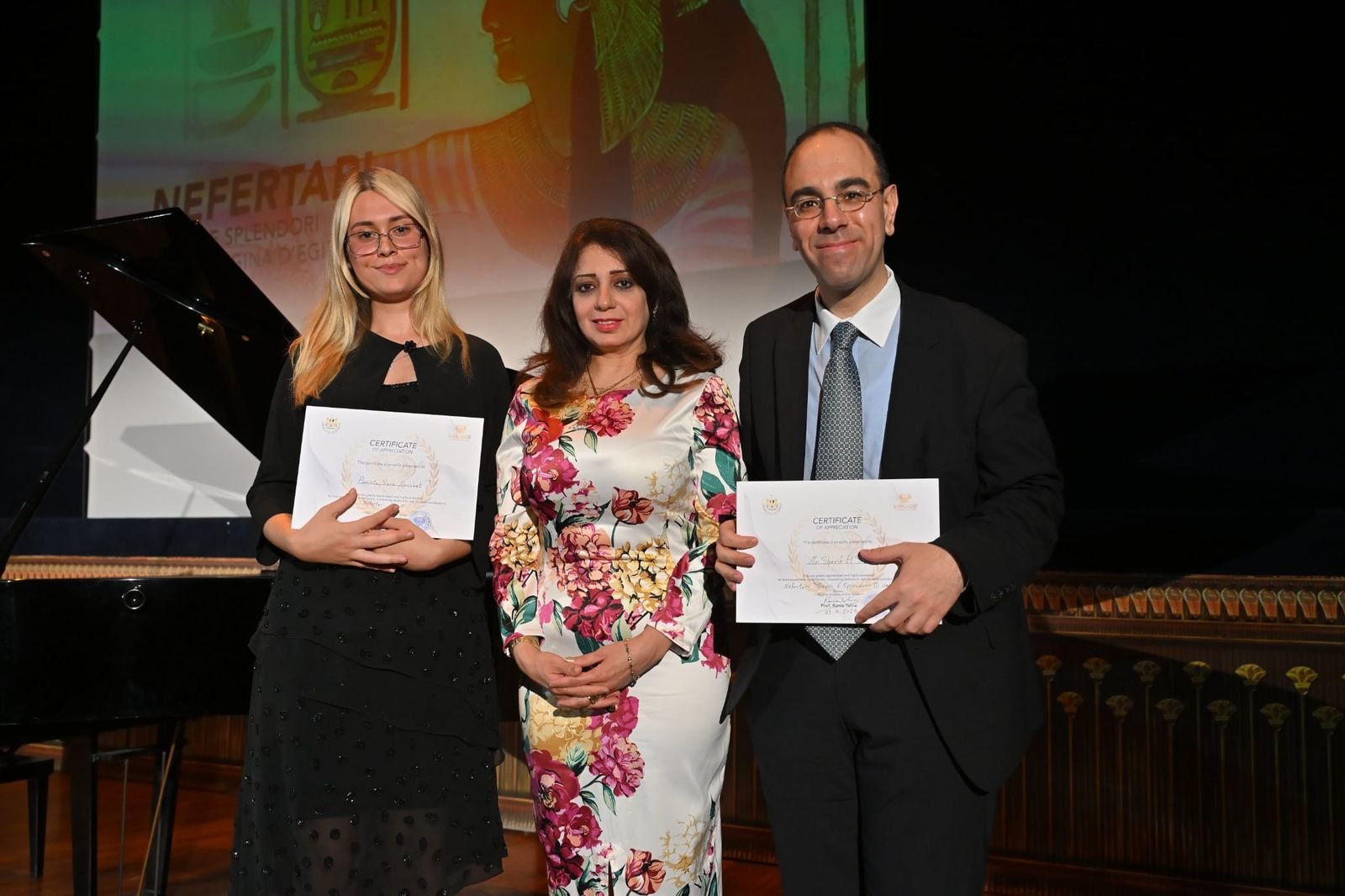 الاكاديمية المصرية للفنون تنشر جماليات عبق الحضارة المصرية بروما