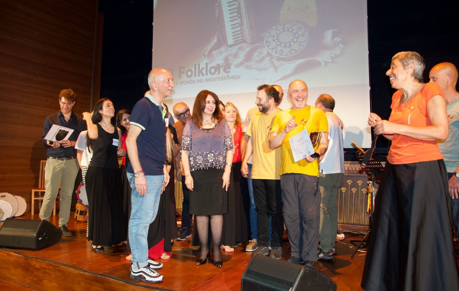 حفل فولكلور إيطالي يضيء الأكاديمية المصرية بروما