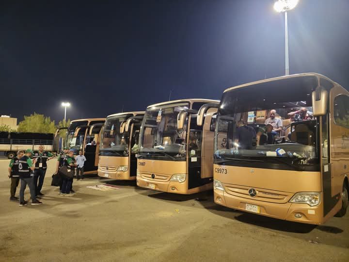 التضامن الاجتماعي استلام 283 حافلة مطابقة للمواصفات الفنية استعداداً لتصعيد الحجاج إلى عرفات