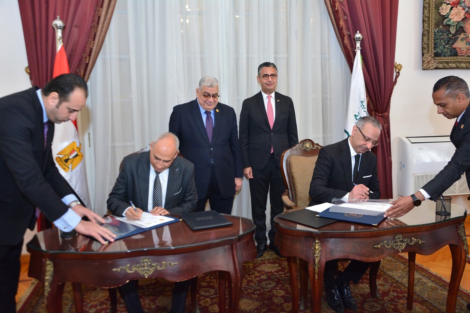 وزير التموين يشهد توقيع بروتوكول تعاون بين جهاز تنمية التجارة الداخلية ومجلس الدولة لإتاحة الاستعلام عن السجلات التجارية