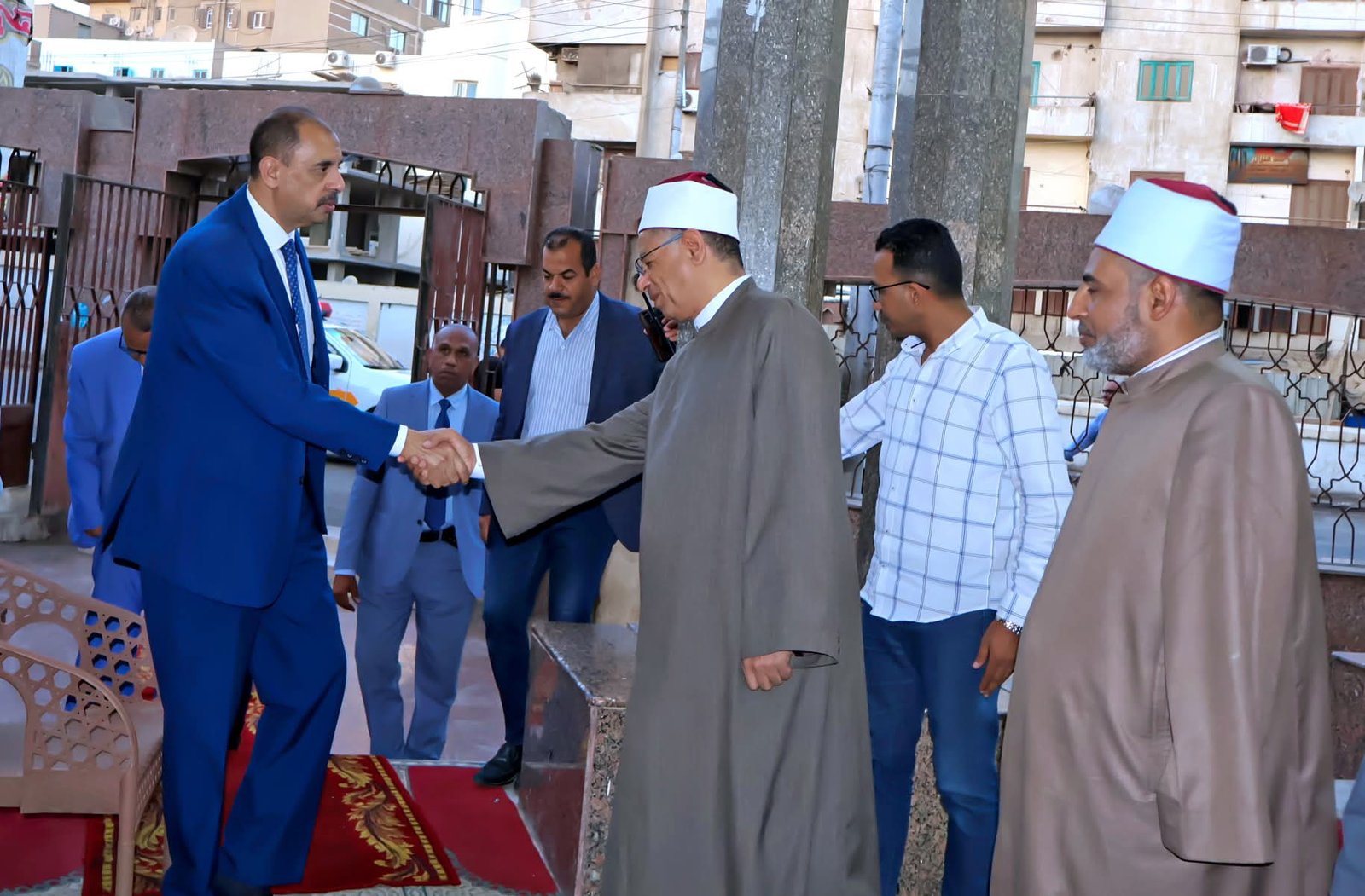 محافظ سوهاج يشهد احتفال الأوقاف بالعام الهجري الجديد بمسجد ” العارف بالله”