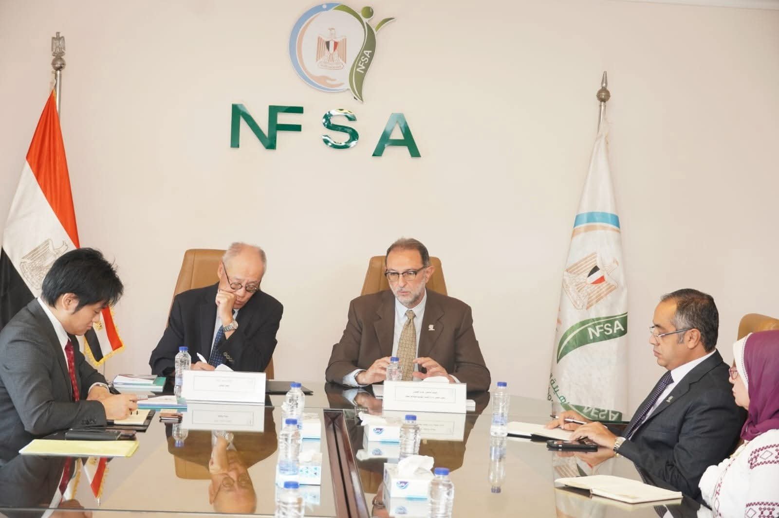 رئيس الهيئة القومية لسلامة الغذاء يستقبل سفير اليابان بالقاهرة