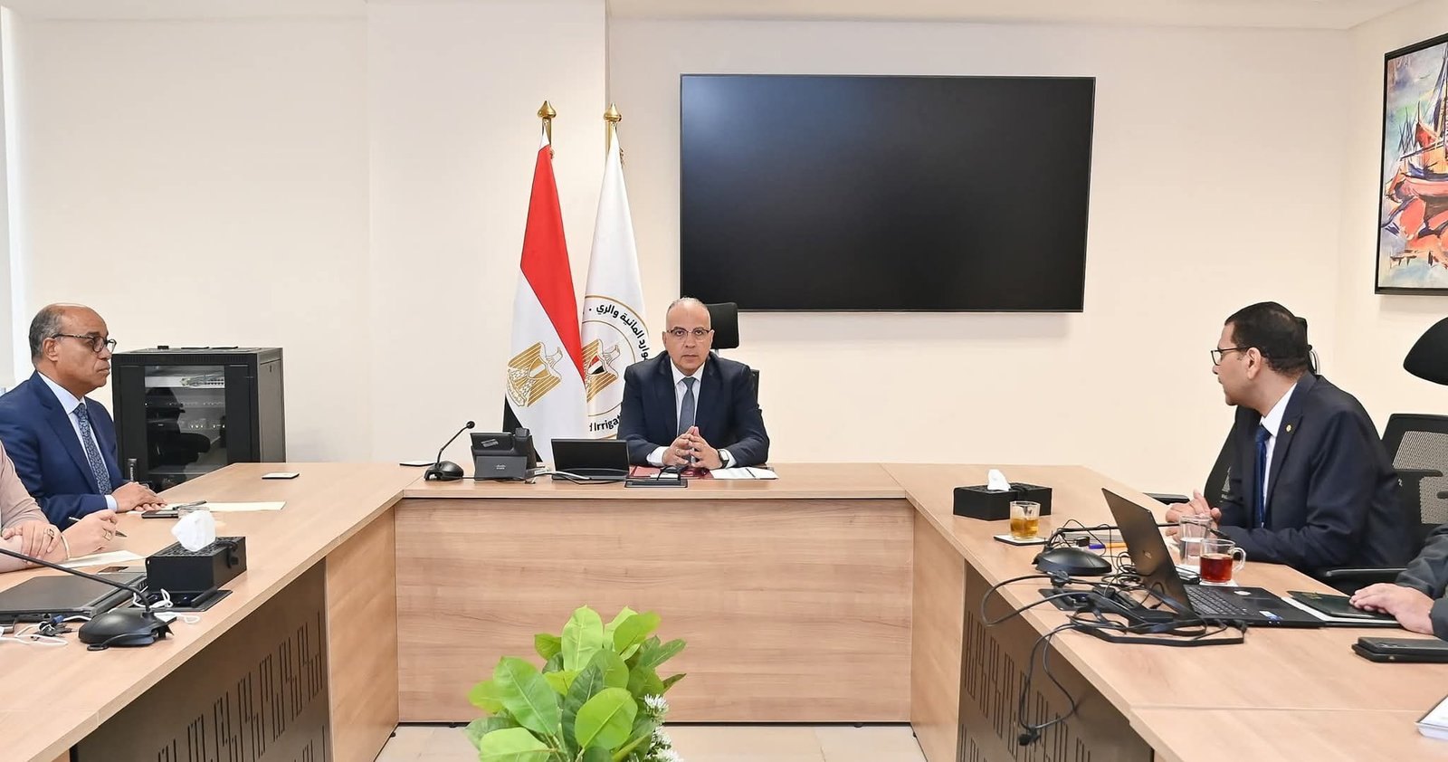 وزير الري يتابع إجراءات تأسيس متحف للري بمبنى الوزارة بالعاصمة الإدارية