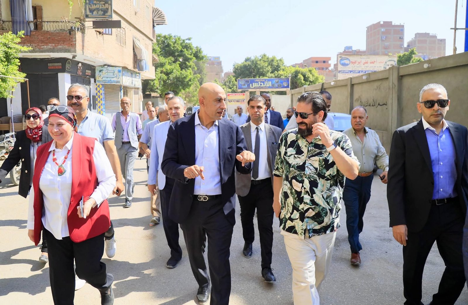 وزير التربية والتعليم يتفقد مواقع إنشائية لعدد من المدارس الجديدة بالمرج