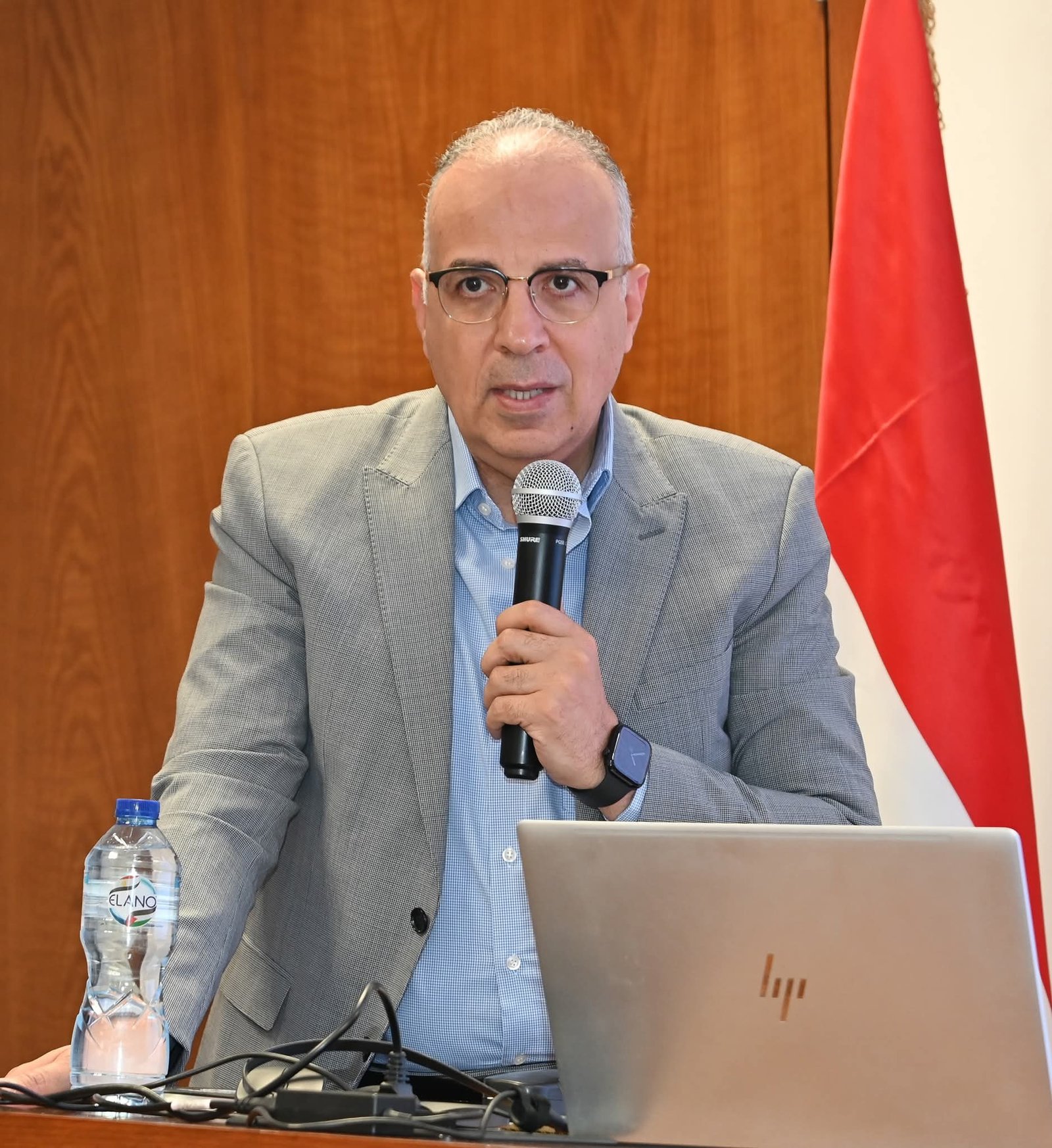 وزير الري يشهد فعاليات ورشة العمل المنعقدة لمناقشة موقف إيراد نهر النيل وإجراءات إدارة وتشغيل السد العالي