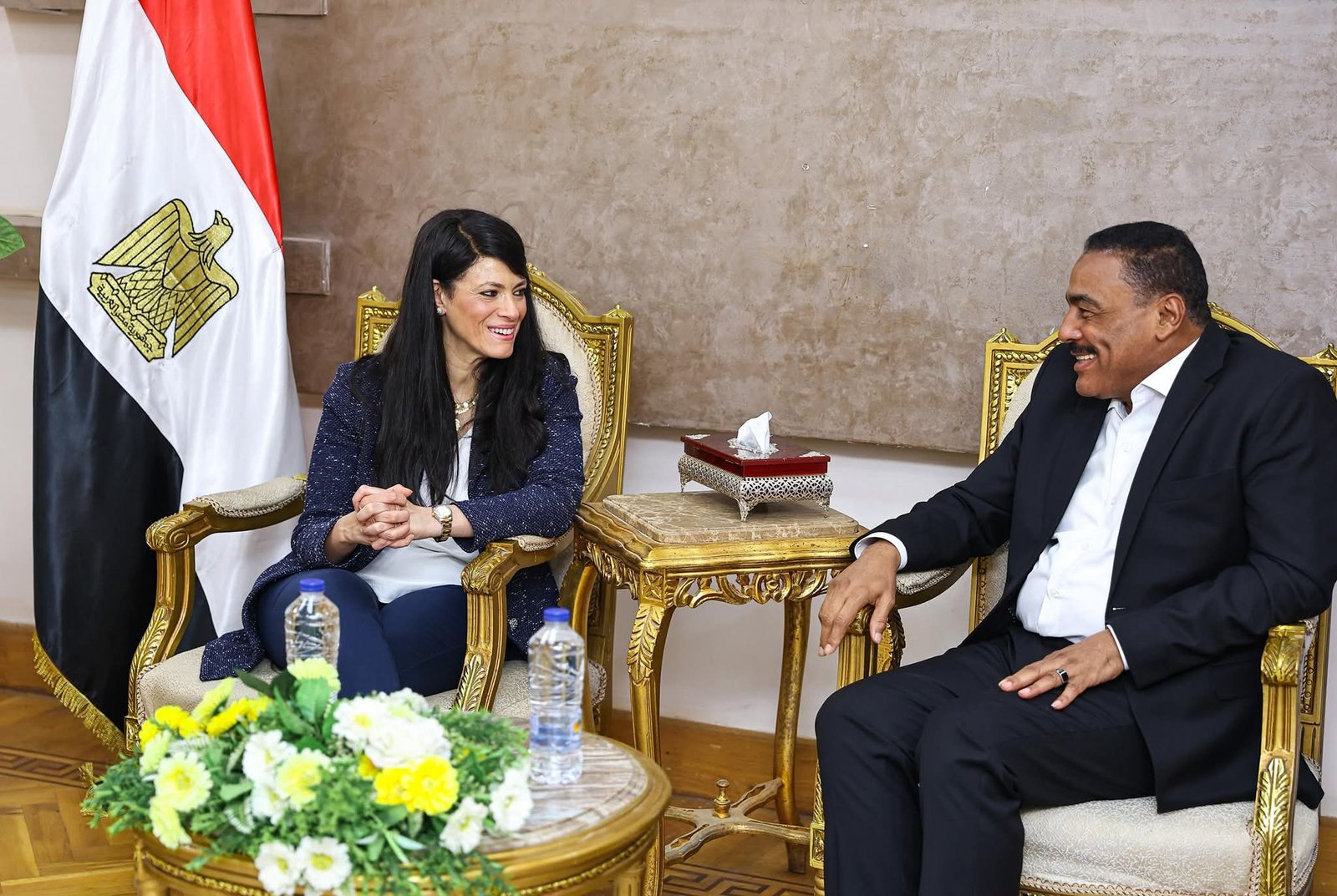 وزيرة التخطيط تناقش مع محافظ مطروح الموقف التنفيذي لمشروعات الخطة الاستثمارية بالمحافظة واستعدادات وضع خطة التنمية متوسطة المدى 2026/2027 – 2028/2029