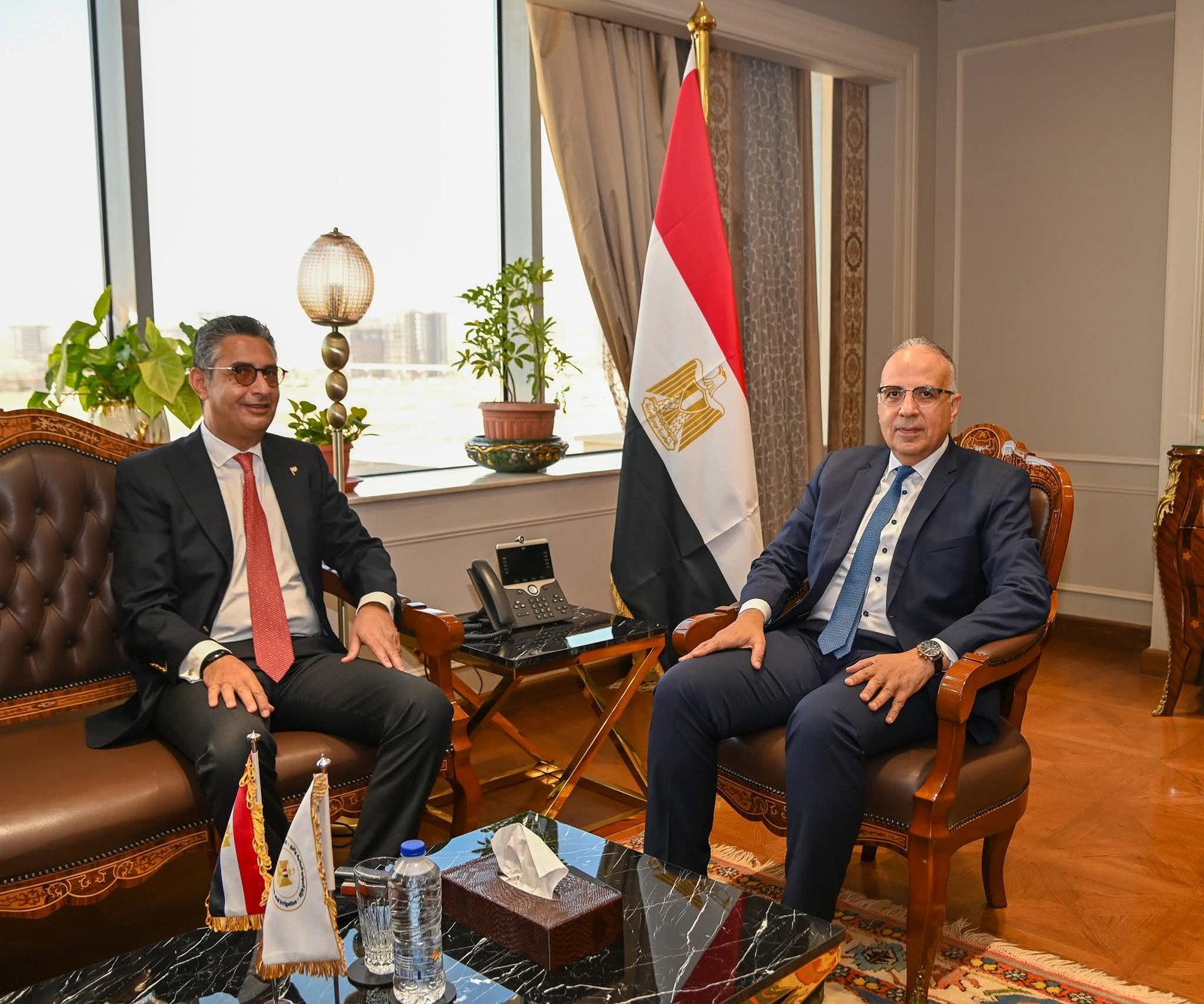 وزيرا الري والتموين يبحثان سُبل تطوير مصانع إنتاج السكر من قصب السكر والتنسيق لحماية الموارد المائية من التلوث