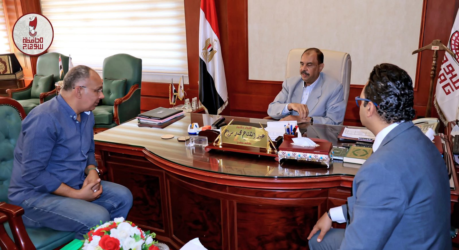 محافظ سوهاج يناقش الموقف التنفيذي لمستشفيات المحافظة.. وافتتاح جزئي لمستشفى دار السلام بعد توقف 11 عامًا