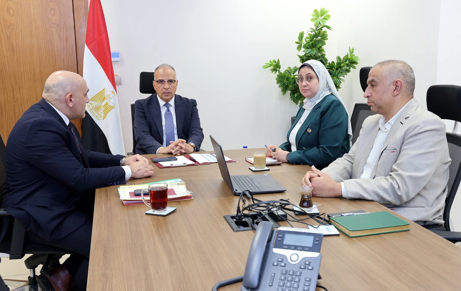 وزير الري يتابع إجراءات إزالة التعديات على أملاك الوزارة وإجراءات استثمار الأملاك وتعظيم الاستفادة منها