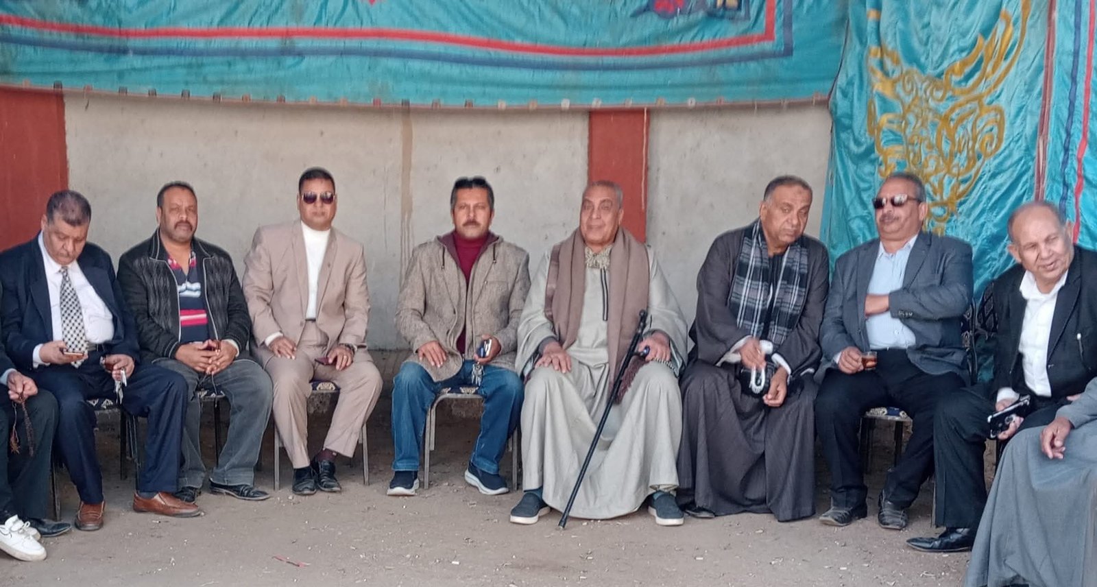 توافد الناخبين بقرية شطورة شمال سوهاج علي صناديق الاقتراع