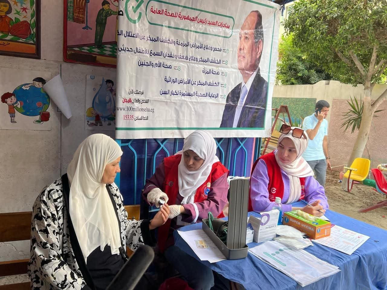 تنفيذًا لتوجيهات وزير الصحة والسكان..«الصحة»: حملة «100 يوم صحة» قدّمت 30 مليونًا و781 ألف خدمة طبية مجانية خلال 20 يومًا