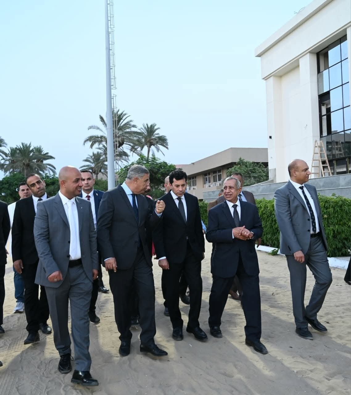 وزير الرياضة ومحافظ الإسكندرية يشهدان المؤتمر الصحفي للإعلان عن بطولتي العالم للشباب والبطولة العربية للخماسي الحديث