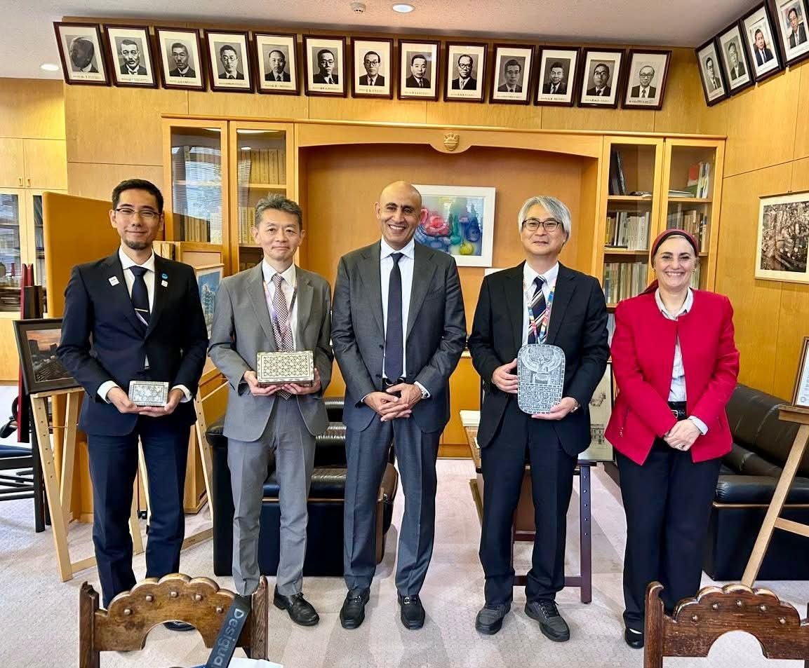 وزير التربية والتعليم يزور مدرسة “كوازاه” الفنية الصناعية بالعاصمة طوكيو