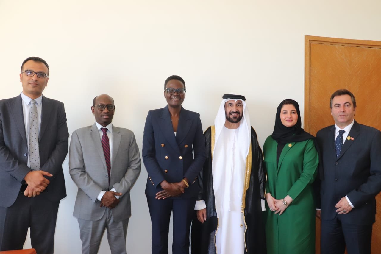 رئيس البرلمان العربي يلتقي رئيسة الاتحاد البرلماني الدولي في جنيف