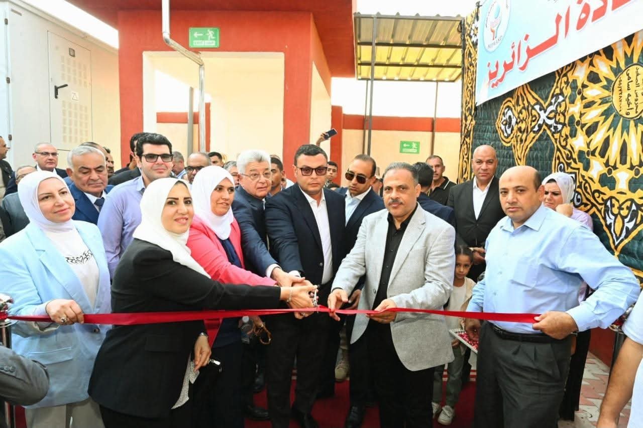 وزير الإسكان ومحافظ الشرقية يفتتحان محطة صرف صحي “خليل العزازي” بمركز الزقازيق بالمحافظة