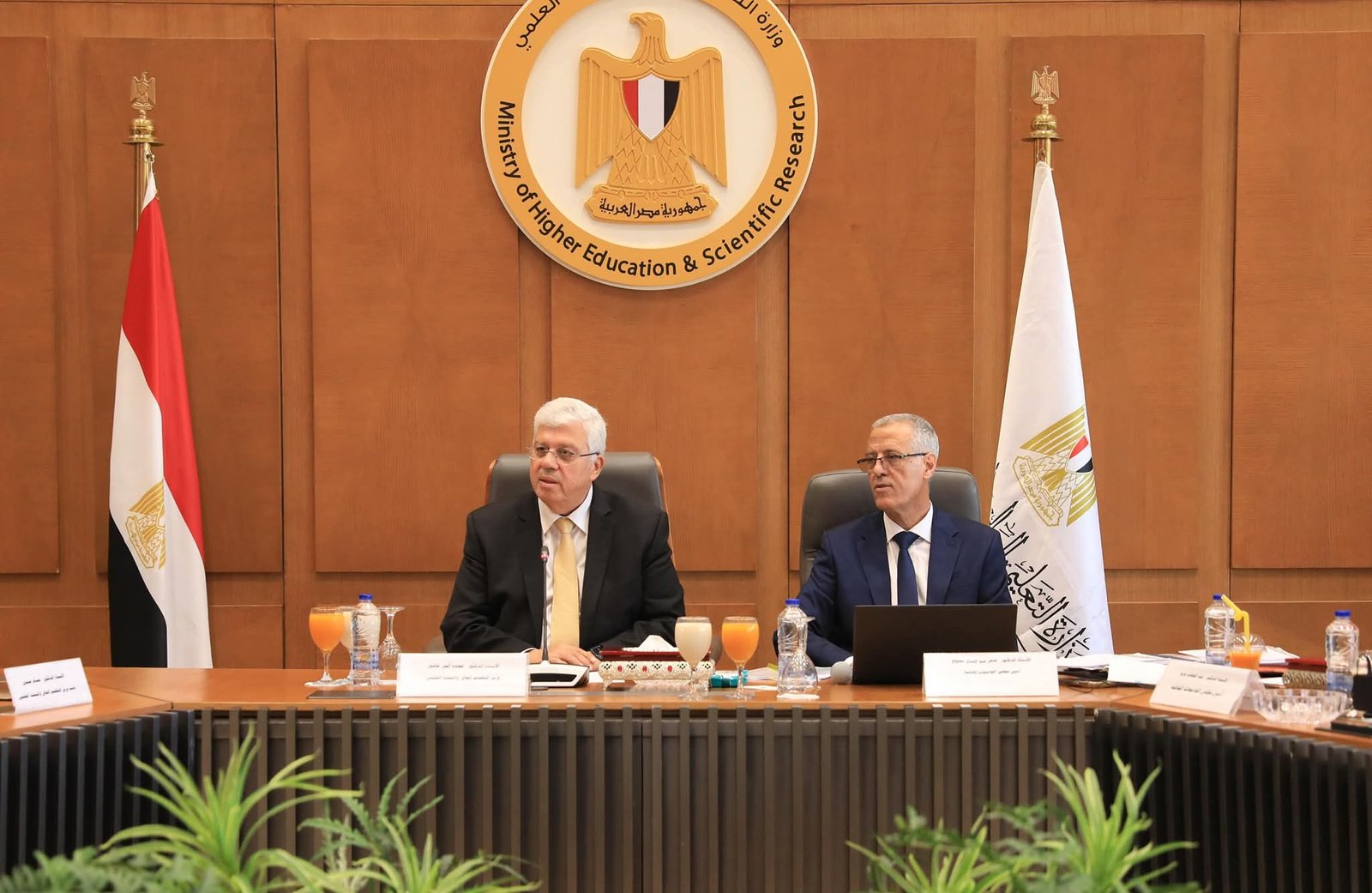 وزير التعليم العالي يترأس اجتماع مجلس الجامعات الأهلية