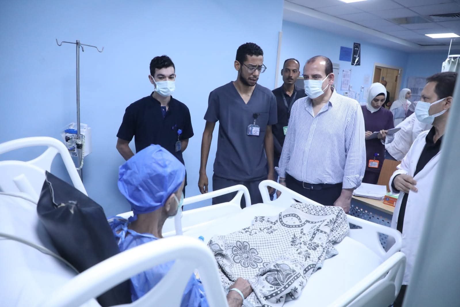 نائب وزير الصحة يجري جولة ميدانية لعدد من المنشآت الطبية بمحافظة كفر الشيخ