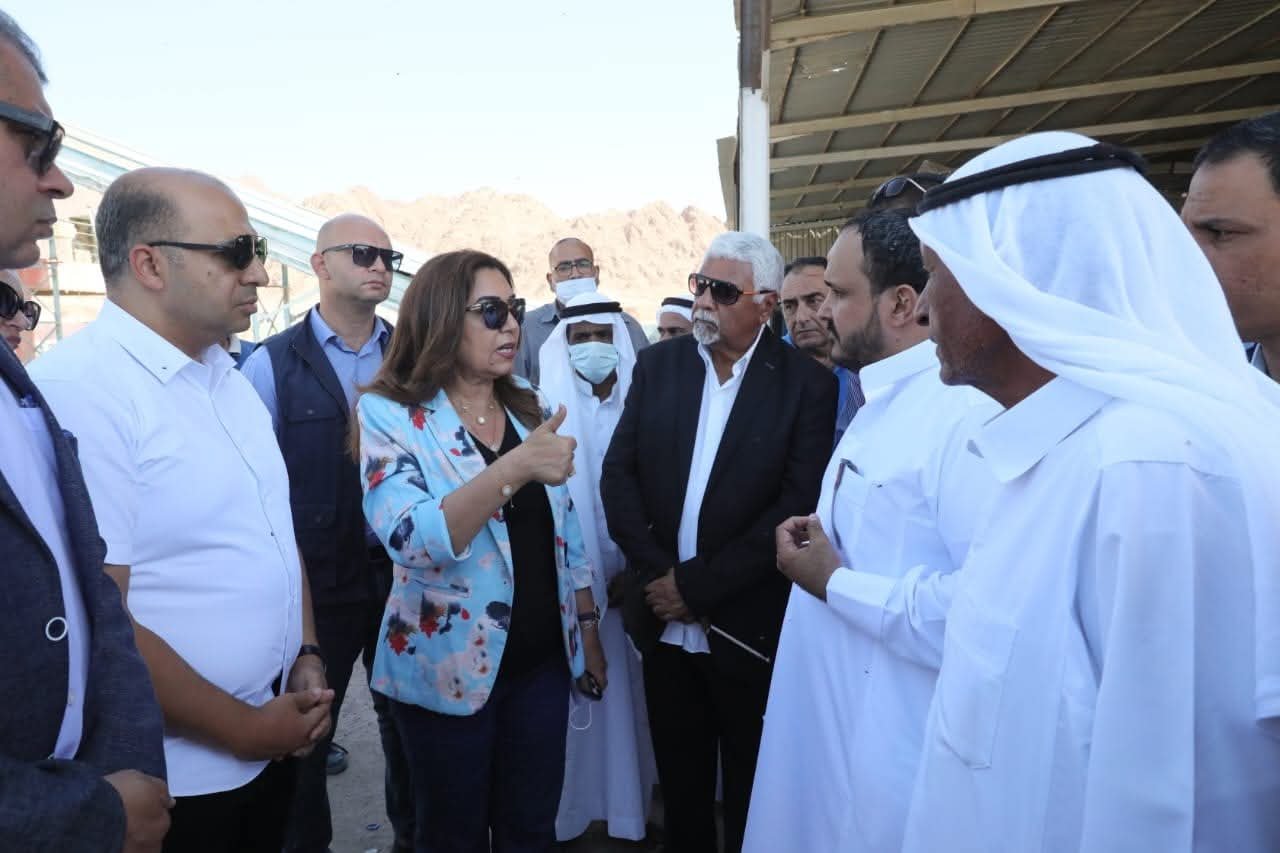 وزيرة التنمية المحلية والقائم بأعمال وزير البيئة تشدد على سرعة تسليم المحافظة المدفن الصحى والمعدات لشركة زهرة جنوب سيناء لتشغيله خلال أسبوع