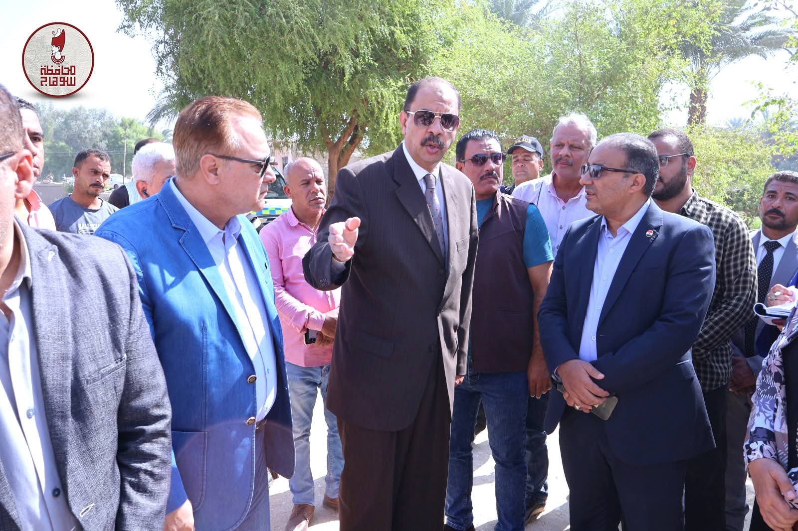 ضمن استعدادات المحافظة لفصل الشتاء ..محافظ سوهاج يتفقد مخرات السيول بحي الكوثر وأخميم وساقلتة